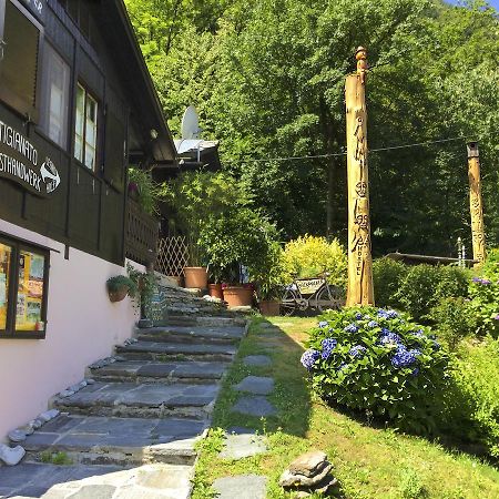 Baracca Backpacker Pansiyon Aurigeno Dış mekan fotoğraf